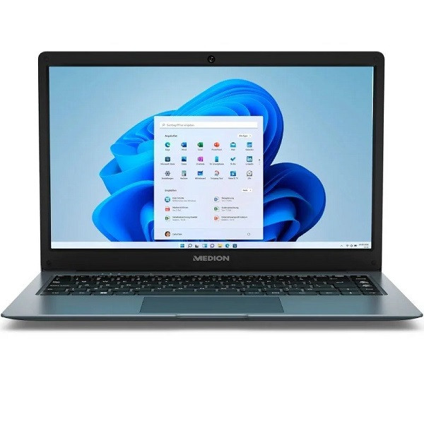 MEDION AKOYA E14223 14" Intel Celeron 4GB RAM 128GB N4120 cinza D