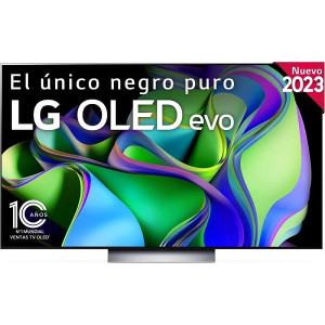 Smart TV LG 55 LED 4K UHD OLED55C34LA negro