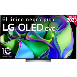 Smart TV LG 48" LED 4K UHD OLED48C34LA negro D