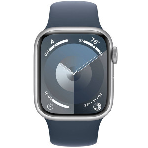 Apple Watch Série 9 GPS 41mm alumínio sport band M/L azul D