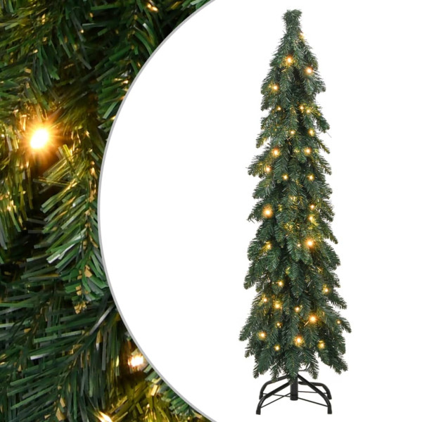 Árvore de Natal artificial iluminada com 60 LEDs 120 cm D