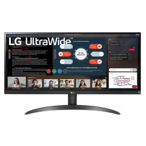 Monitor ultrapanorâmico LG 29" LED FHD 29WP500-B preto D