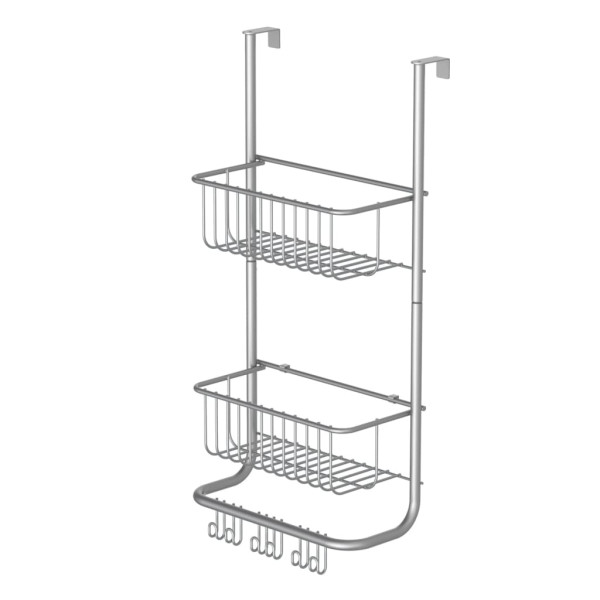 EISL Estante de pared plateado mate 30.5x13x62 cm D