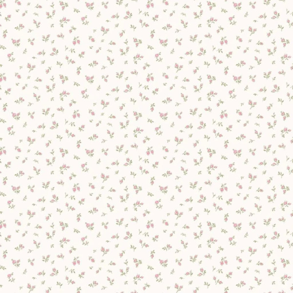 Noordwand Papel pintado Blooming Garden 6 Little Roses blanco y rosa D