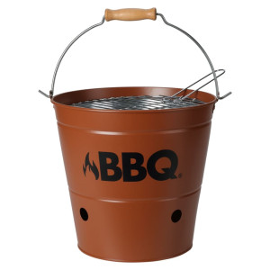 ProGarden Barbecue em cubos de churrasco laranja escura 26 cm D