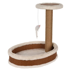 Pets Collection Raspador de gatos com suporte e mouse 40x30x41 cm D