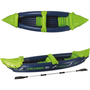 XQ Max Kayak Cruiser X1 azul e verde 325x81x53 cm D