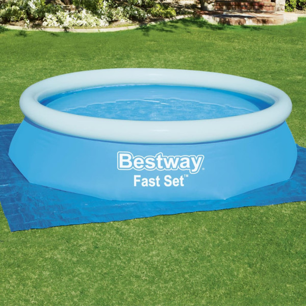 Bestway Tela de piso de piscina Flowclear 335x335 cm D