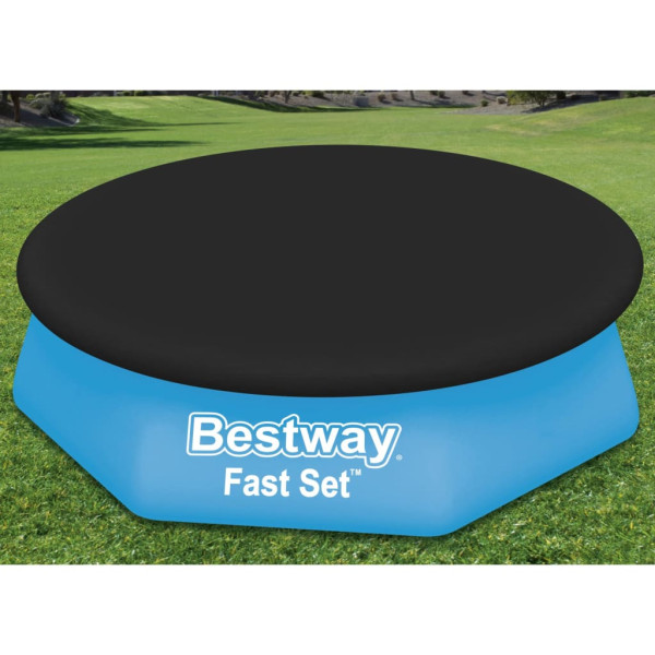 Bestway Cobertura de piscina Flowclear Fast Set 240 cm D