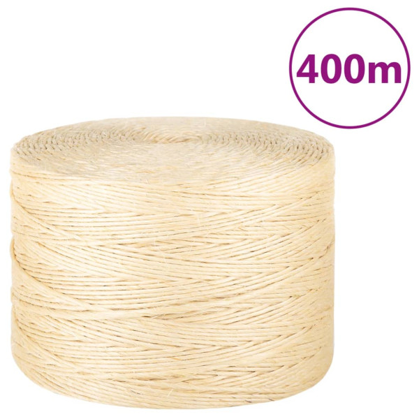 Corda 100% sisal 3 mm 400 m D