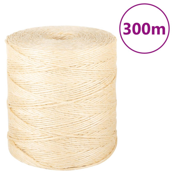 Cordo 100% sisal 2 mm 300 m D