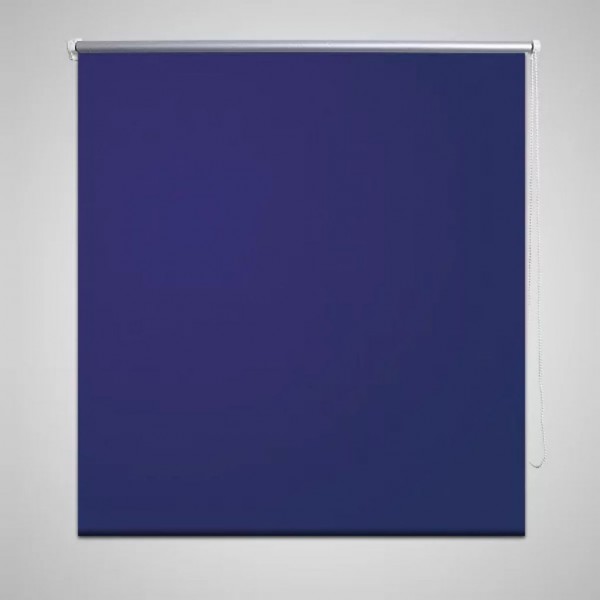 Persiana estalão opaco rolável azul marinho 160x175 cm D