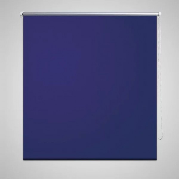 Persiana estor opaco enrollable azul marino 160x175 cm D