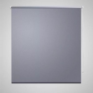 Persiana estor opaco enrollable gris 160x175 cm D