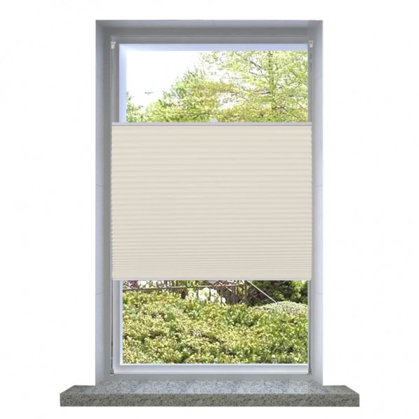 Plisé Para Ventana Persiana 50X150cm Crema D