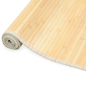 Tapete de bambu natural 80x200 cm D