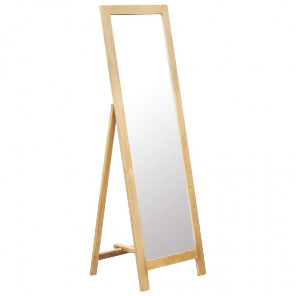 Espejo de pie 48x46.5x150 cm madera maciza de roble D