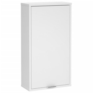 FMD Armário de parede para banheiro branco 36.8x17.1x67.3 cm D