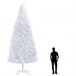 Árbol de Navidad artificial blanco 500 cm D