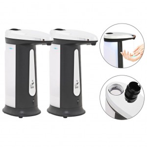 Dispensador automático de sabão com sensor e som 2 uds 800ml D