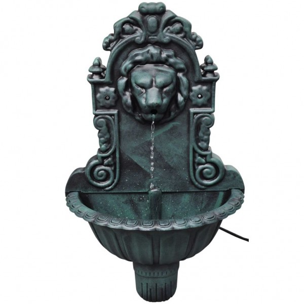 Fuente de pared diseño cabeza de león D