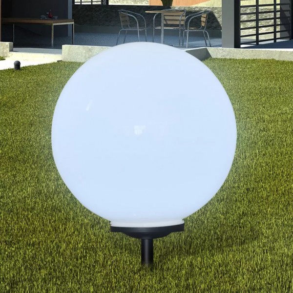 Lámpara solar de jardín en forma de bola con LED. 50 cm D