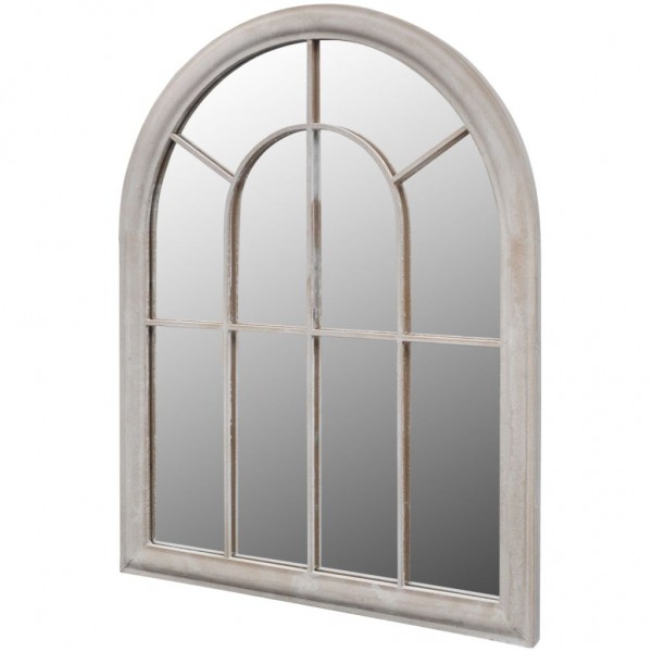 Espejo de jardín arco rústico uso interior y exterior 69x89 cm D