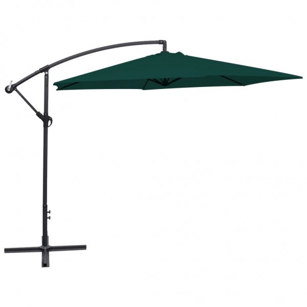 Um guarda-chuva de 3 m verde D