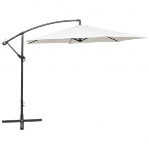 Um guarda-chuva voador 3 m branco areia D