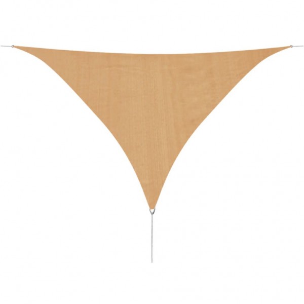 Telhado de vela triangular HDPE 3.6x3.6x3.6 m D