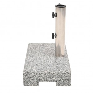 Base de sombrilla de granito rectangular 25 kg H