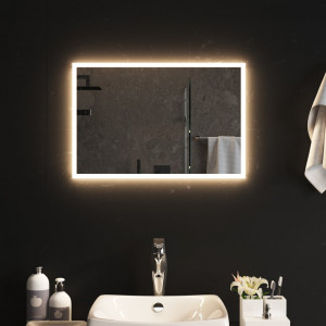 Espejo de baño con LED 60x40 cm D