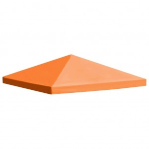 Toldo de cenador 310 g/m² 3x3 m naranja D