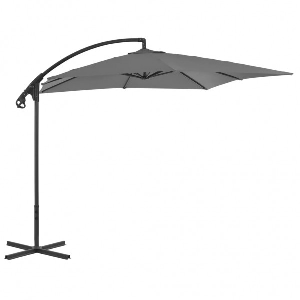 Um guarda-chuva de aço de 250x250 cm D