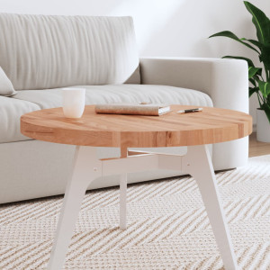 Tablero de mesa cuadrado de madera maciza de haya 40x40x4 cm