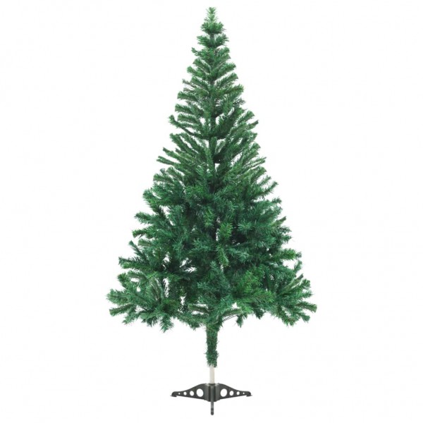 Árbol de Navidad artificial con soporte 150 cm 380 ramas D