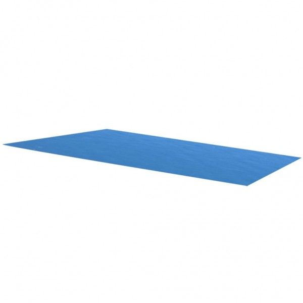Cubierta para piscina rectangular 450x220 cm PE azul D