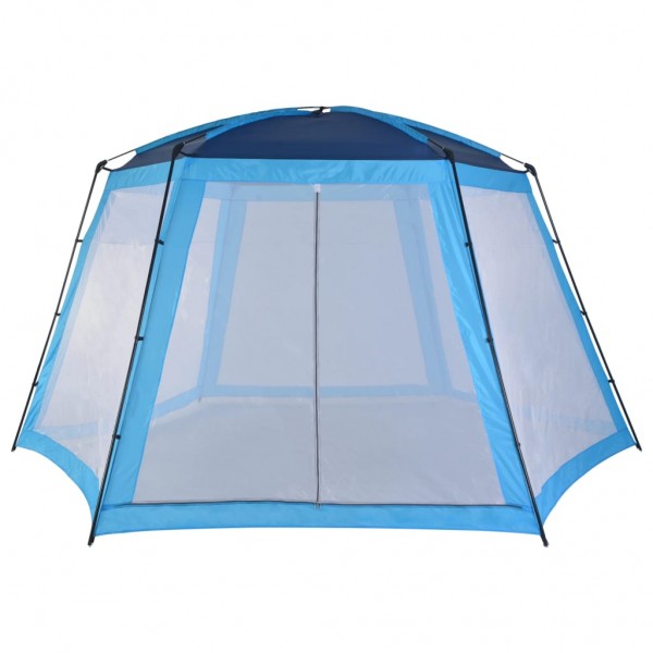 Tenda para piscina de tecido azul 500x433x250 cm D