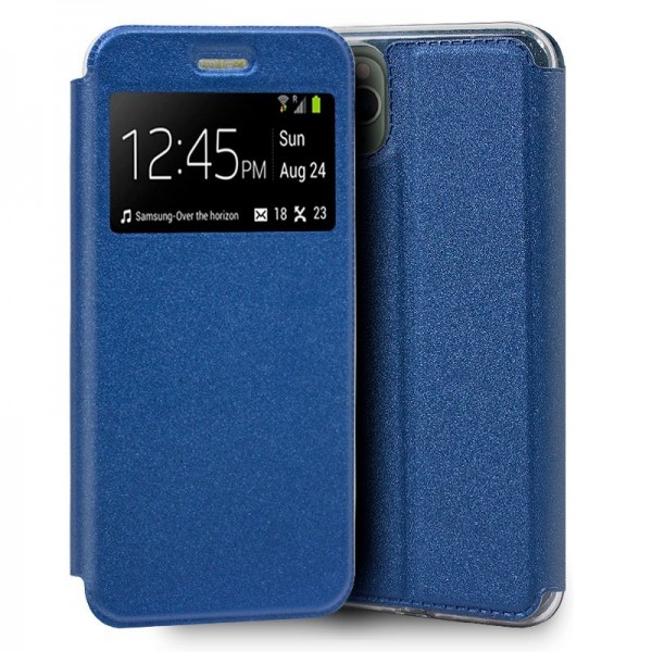 Funda Flip Cover iPhone 11 Pro Max Liso Azul D