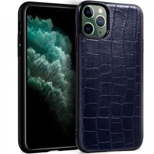 Carcaça COOL para iPhone 11 Pro Max couro crocodilo Marino D