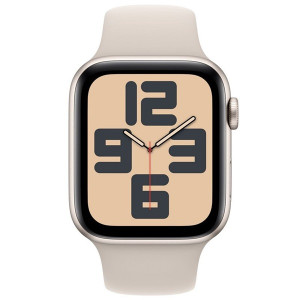 Apple Watch SE 2da Gen 2023 GPS 44mm aluminio sport band S/M beige D