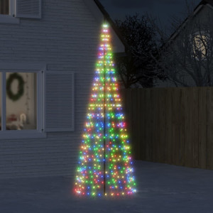 Árvore de Natal na bandeira 550LED cores 300 cm D