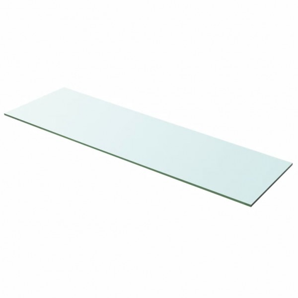 Panel de estante vidrio claro 100x30 cm D