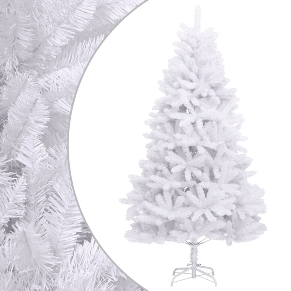 Árvore de Natal artificial com dobradiças e suporte branco 300cm D