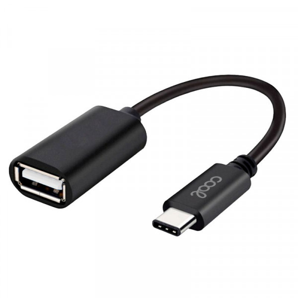 Entrada USB OTG Tipo-C Universal COOL (preto) D