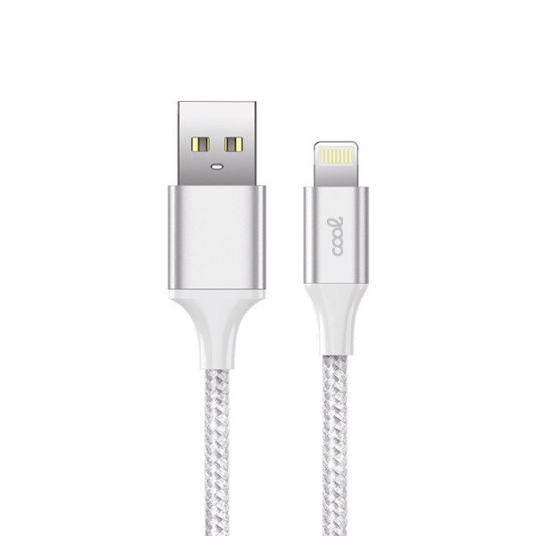 Cabo USB COOL Nylon Universal Lightning para iPhone / iPad (1.2 metros) D