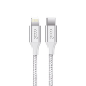 Cabo USB COOL Nylon Universal Tipo C para Relâmpago (1.2 metros) D