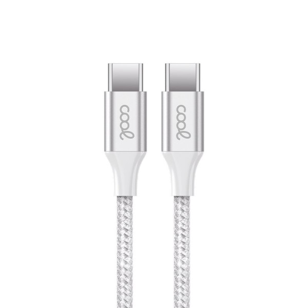 Cabo USB COOL Nylon Universal Tipo C para Tipo C (1.2 metros) D