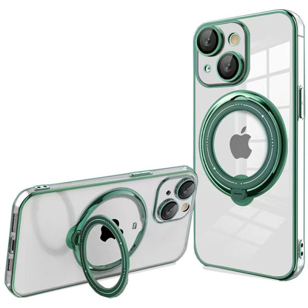 Carcaça COOL para iPhone 15 Plus magnético Anel verde D