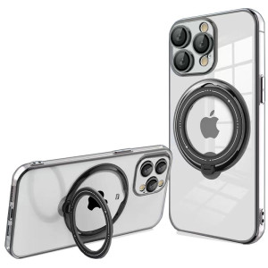 Carcasa COOL para iPhone 15 Pro Magnética Ring Negro D